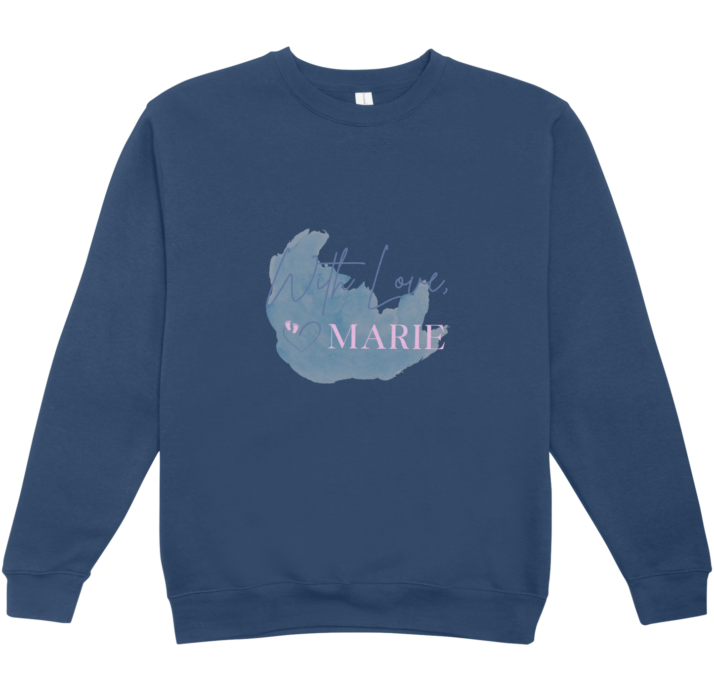 Sudadera MOM con Cuello Redondo