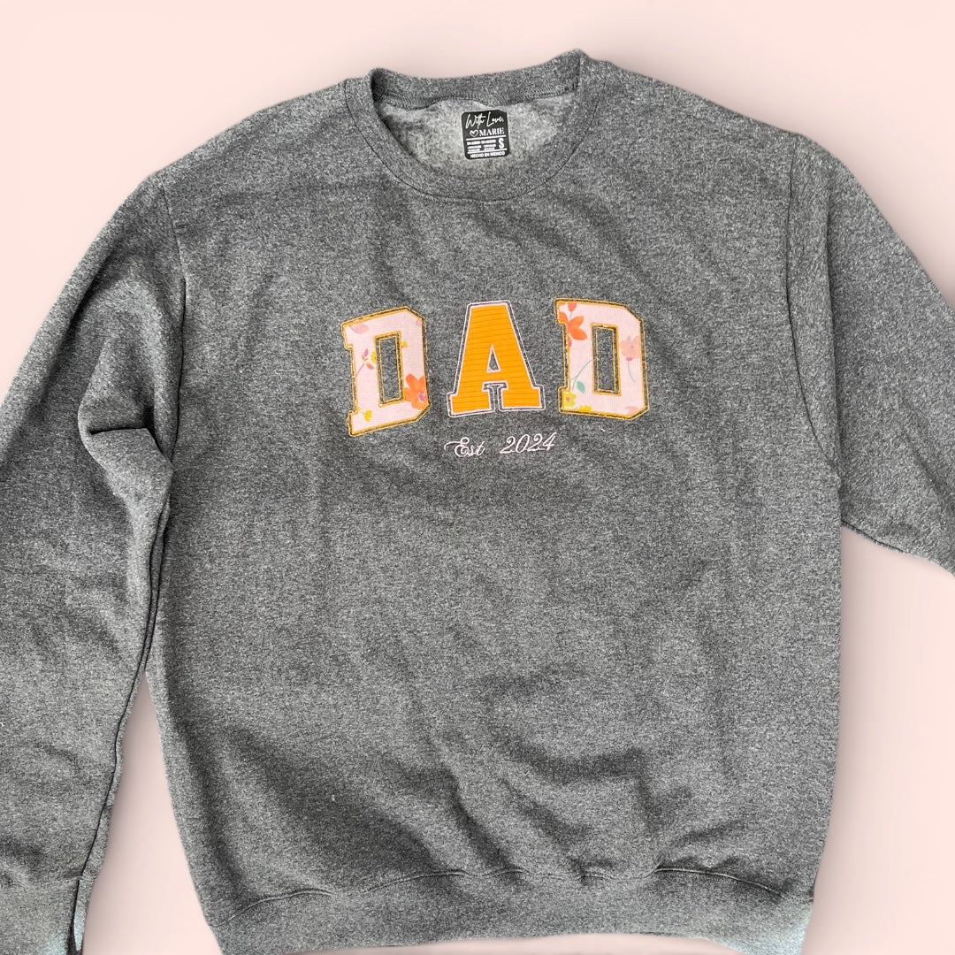 Sudadera DAD con Cuello Redondo