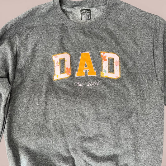 Sudadera DAD con Cuello Redondo