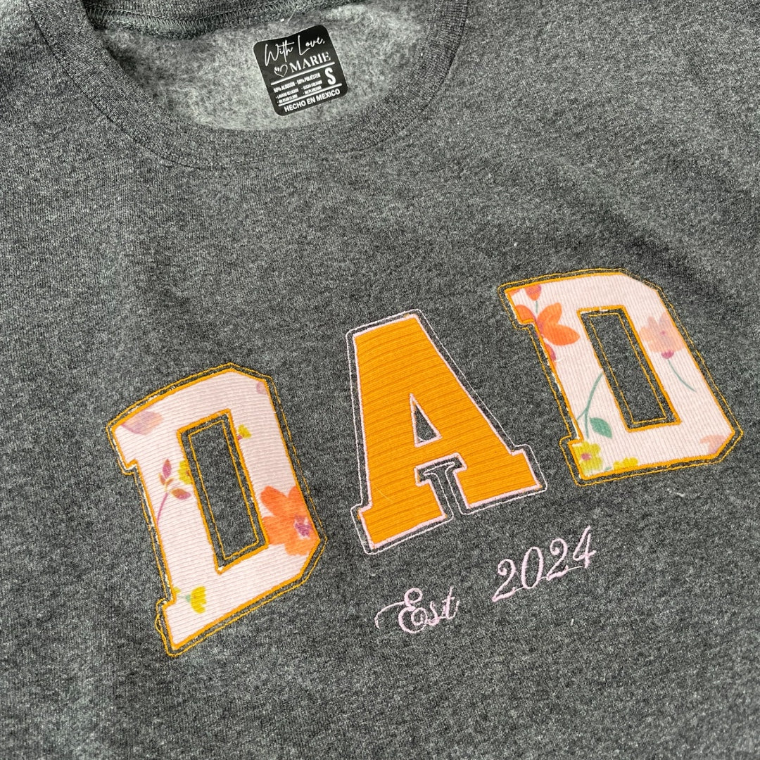 Sudadera DAD con Cuello Redondo