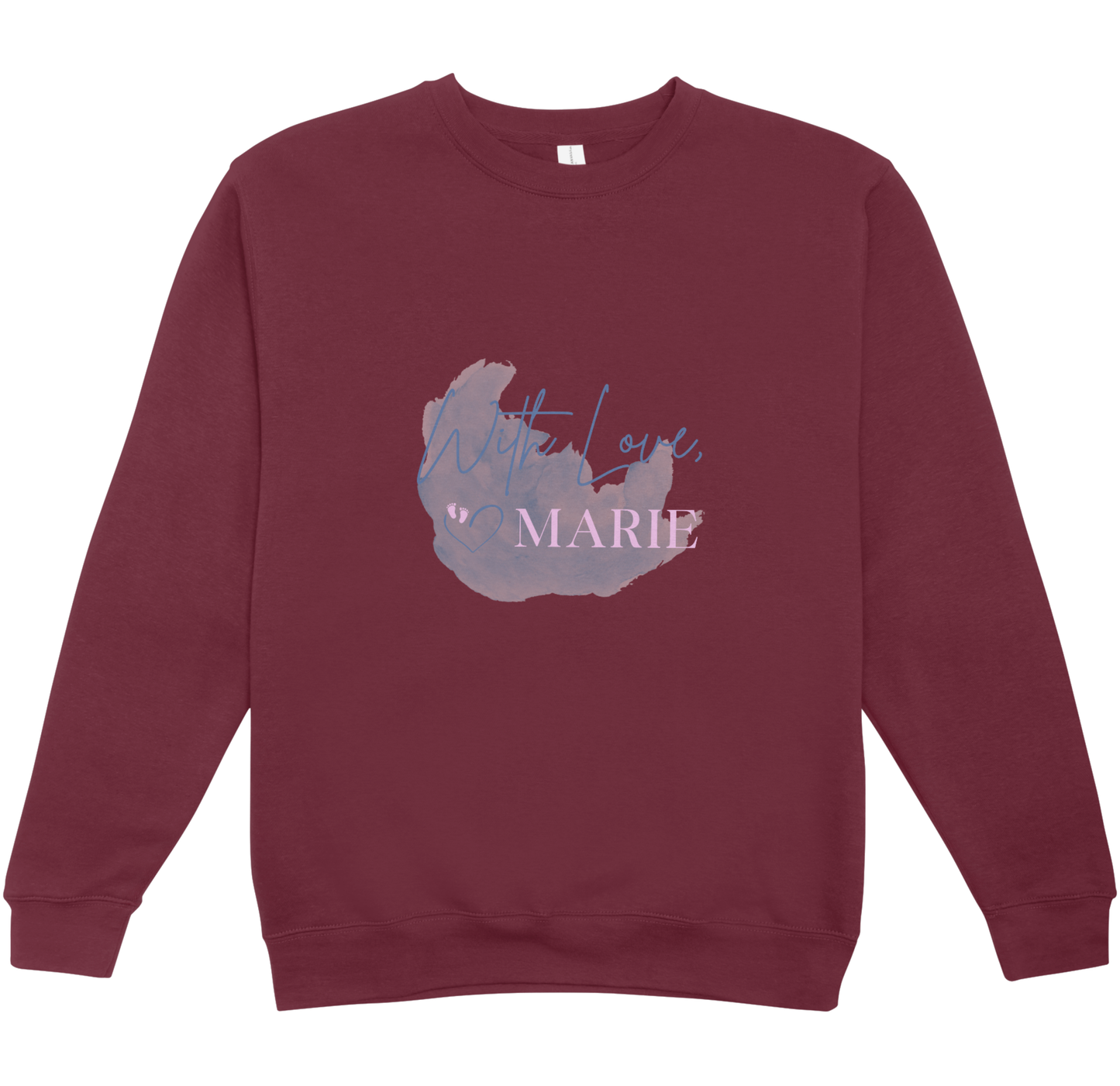 Sudadera MOM con Cuello Redondo