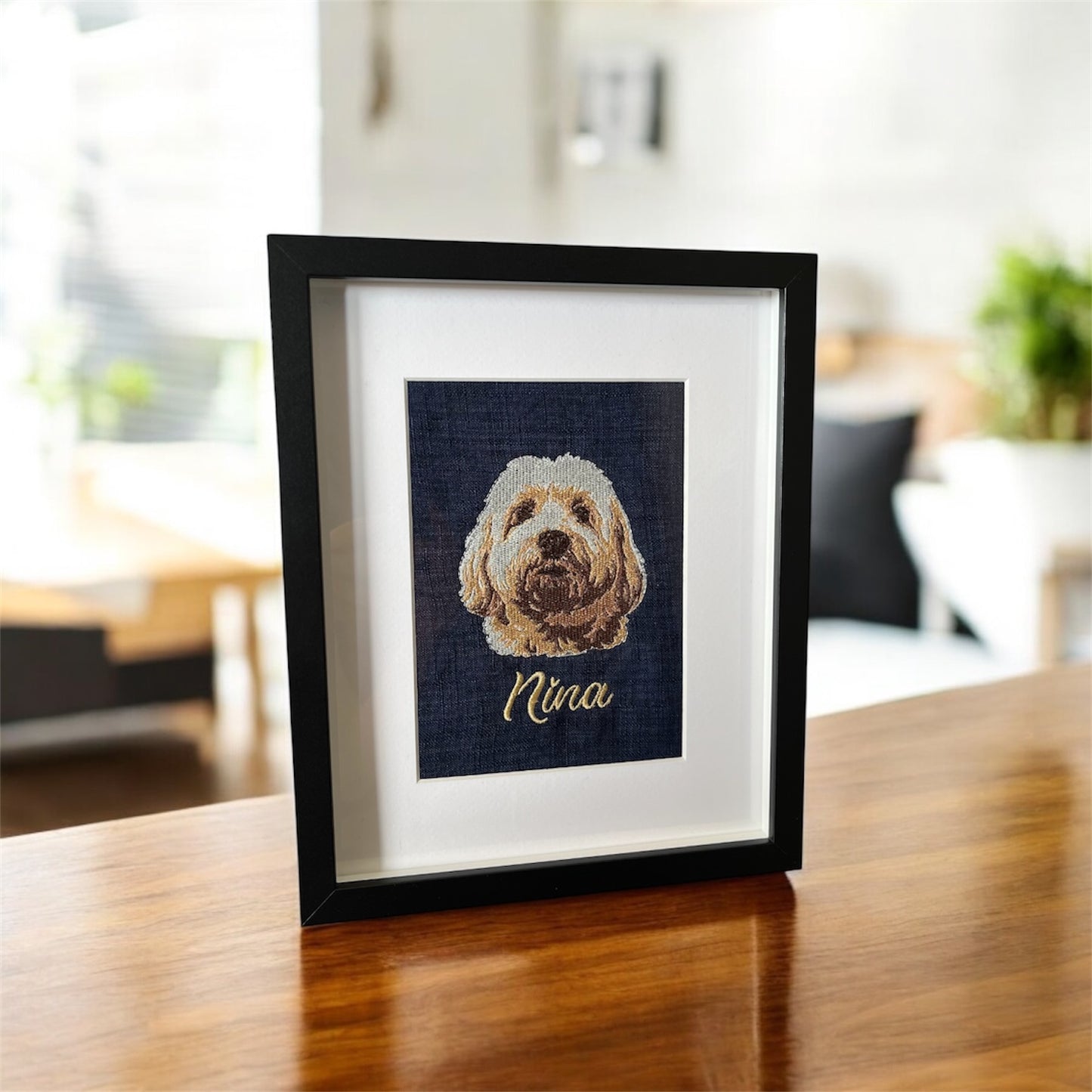 Cuadro con el Retrato de tu Mascota