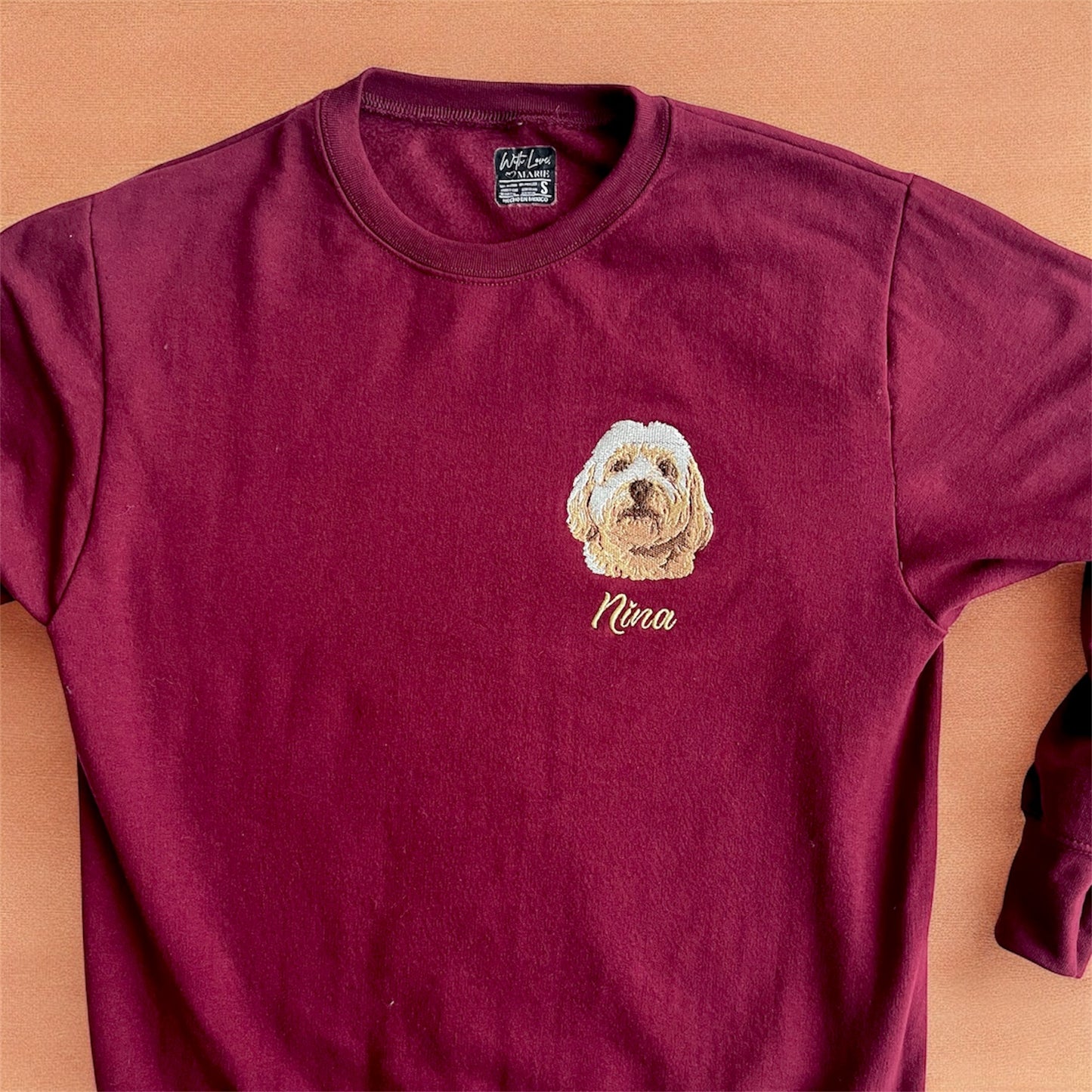 Sudadera Mascota con Cuello Redondo